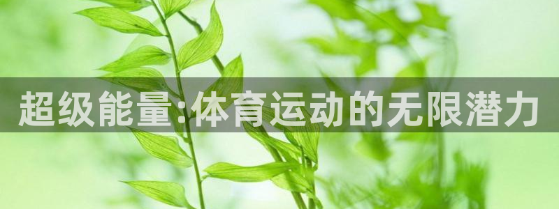 杭州意昂科技有限公司：超级能量:体育运动的无限潜力
